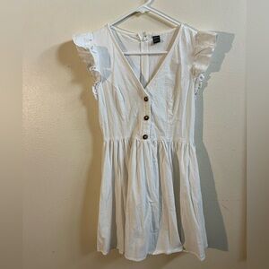 SHEIN white dress